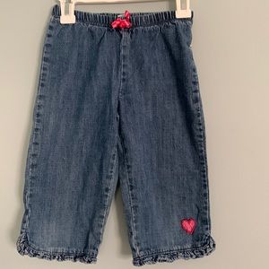 Naartjie girls capri jeans